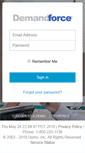 Mobile Screenshot of demo.demandforce.com