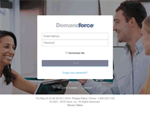 Tablet Screenshot of demo.demandforce.com