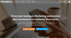 Desktop Screenshot of demandforce.com